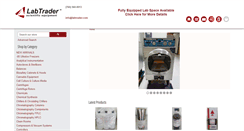 Desktop Screenshot of labtrader.com